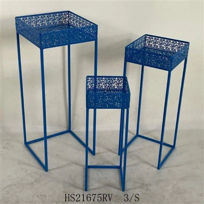 Supports à plantes en fer pour balcon